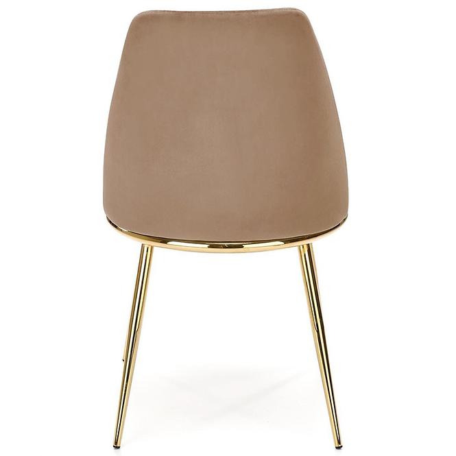 Stuhl K460 Beige/Gold