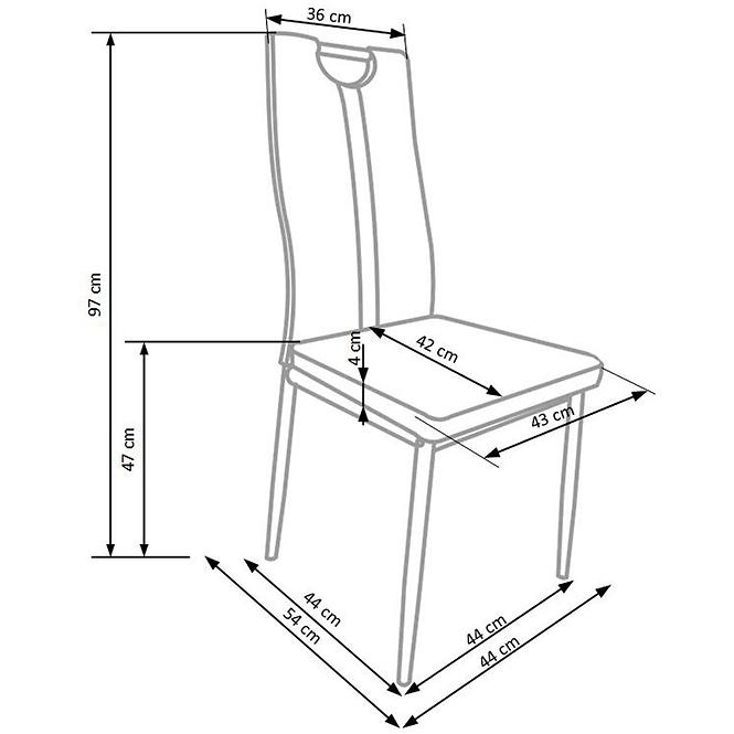 Stuhl K202 Schwarz