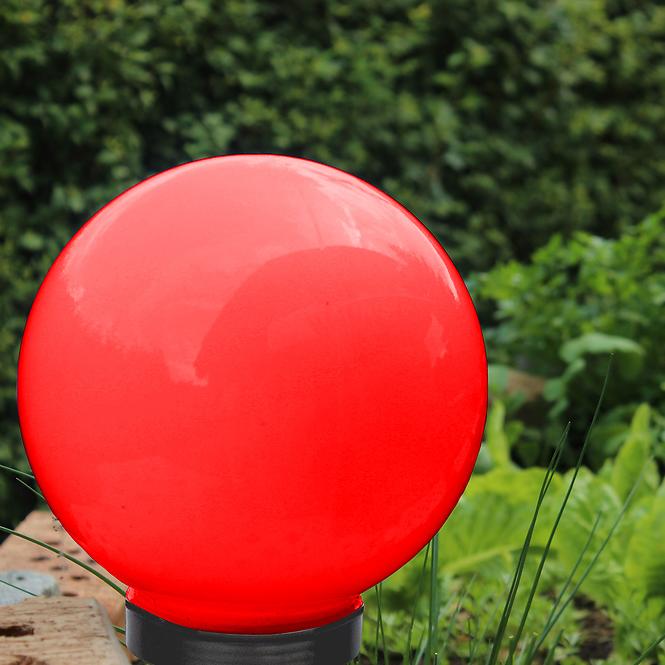 Solarlampe Rote Kugel VO2215 10 cm
