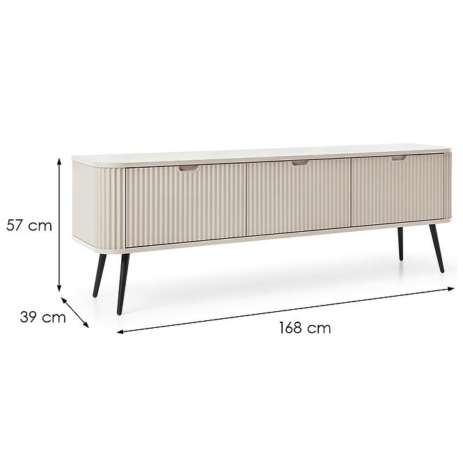 TV Tisch Zova-168 Cashmere