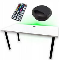 Gaming-Schreibtisch Low Weiß 120x60x2.8 Modell 2