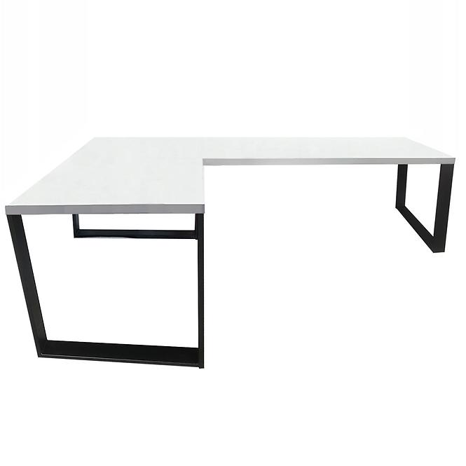 Gaming-Schreibtisch Ecke Loft Top Weiß 202x136x2.8 Modell 0