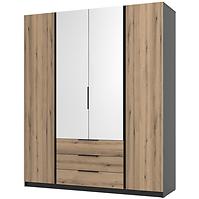 Schrank Kaja BL/EV 2F 2 Spiegel 3S