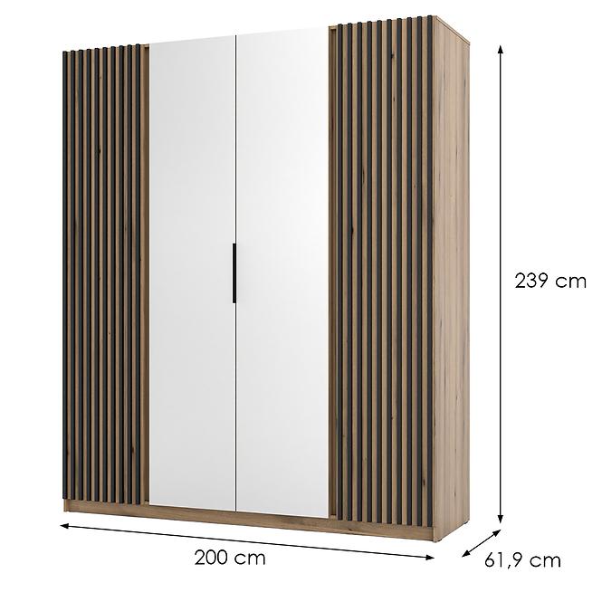 Schrank Kaja EV/EV-BL 2LAM 2 Spiegel