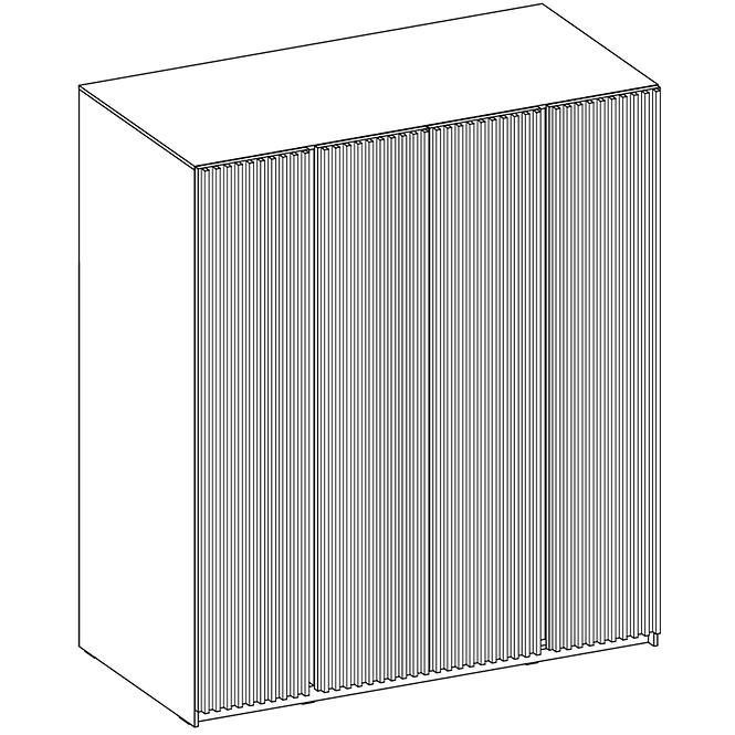 Schrank Kaja BL/EV-BL 4LAM