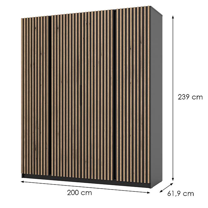 Schrank Kaja BL/BL-EV 4LAM