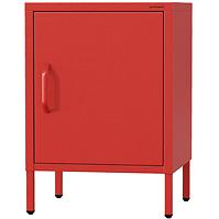 Nachttisch aus Metall Mia Modern Red