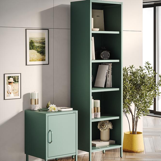 Nachttisch aus Metall Mia Modern Sea Green