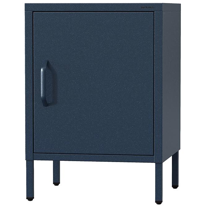 Nachttisch aus Metall Mia Modern Dark Blue