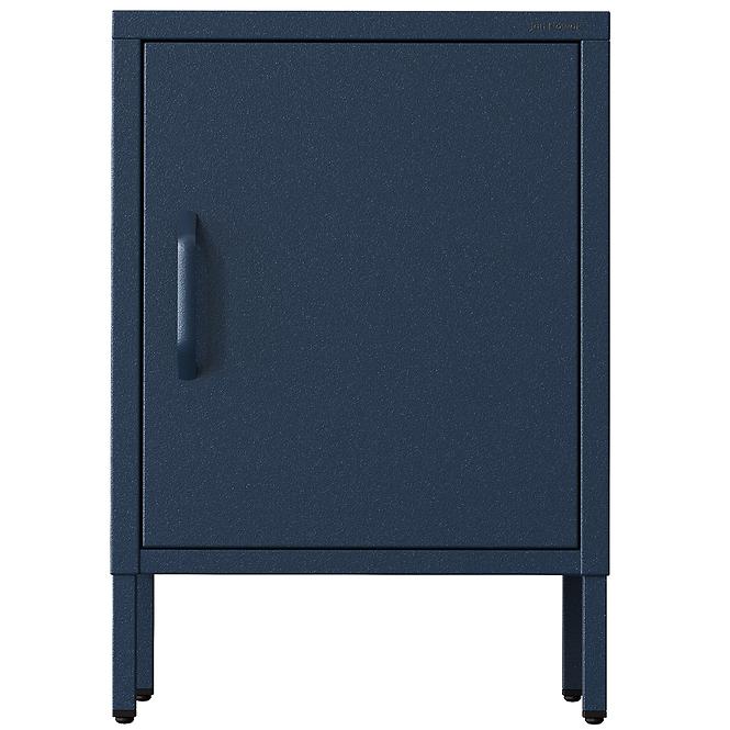 Nachttisch aus Metall Mia Modern Dark Blue