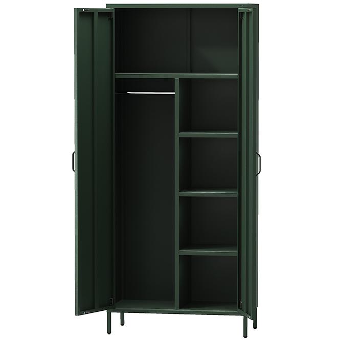 Schrank aus Metall Flavio Modern Bottle Green