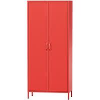 Schrank aus Metall Flavio Modern Red