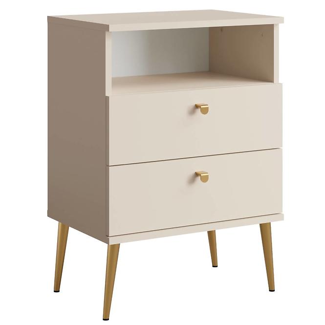 Nachttisch High 2D Beige