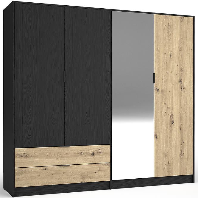 Schrank Upsala 4D2S 12IIB Graphit/Artisan