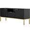 TV Tisch 135 Austin Schwarz/Gold,4