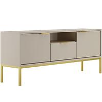 TV Tisch 135 Austin Kaschmir/Gold