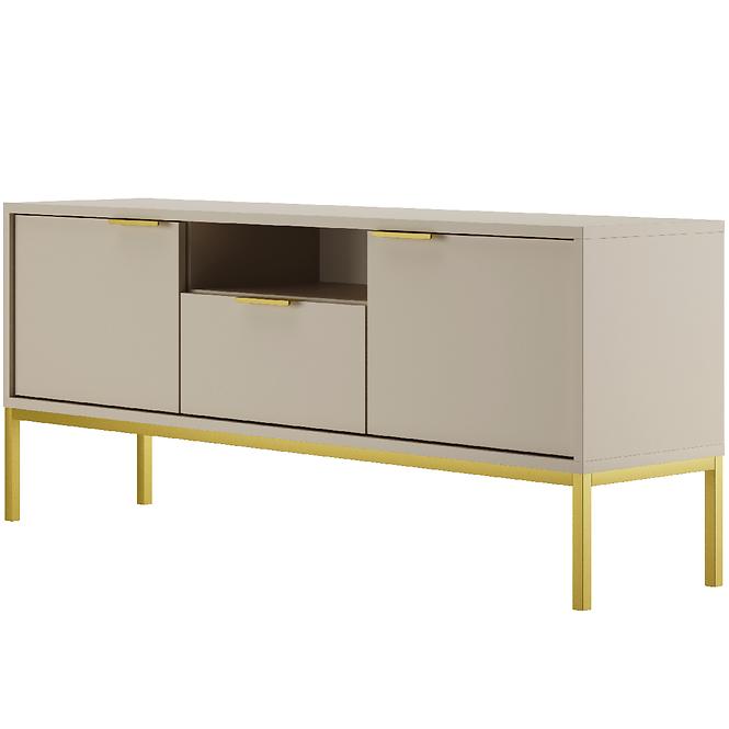 TV Tisch 135 Austin Kaschmir/Gold