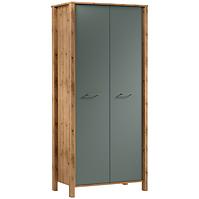 Schrank Indygo S2D eiche wotan-green