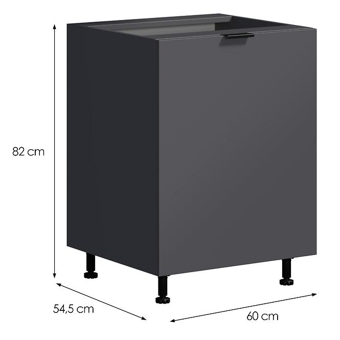 Küchenschrank LOFT II D60 Graphit