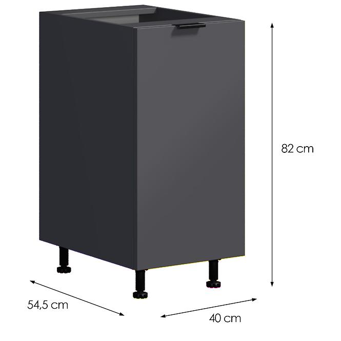 Küchenschrank LOFT II D40 Graphit