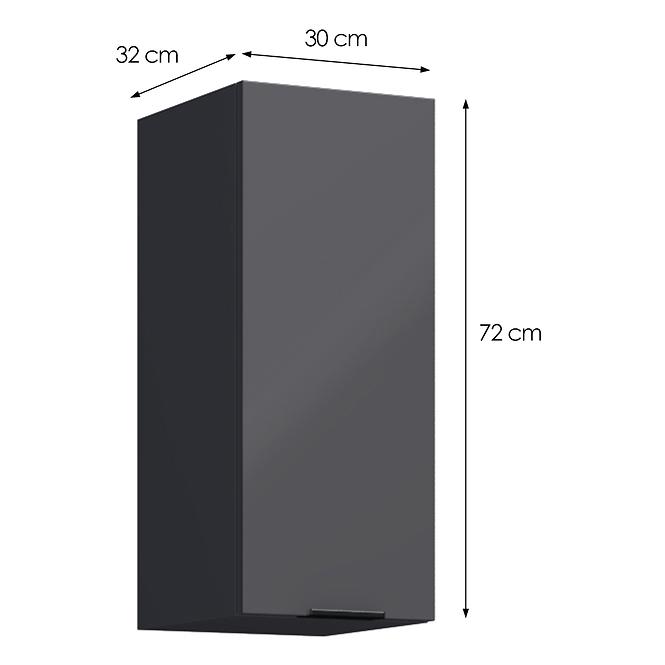 Küchenschrank Loft II G30 Graphit