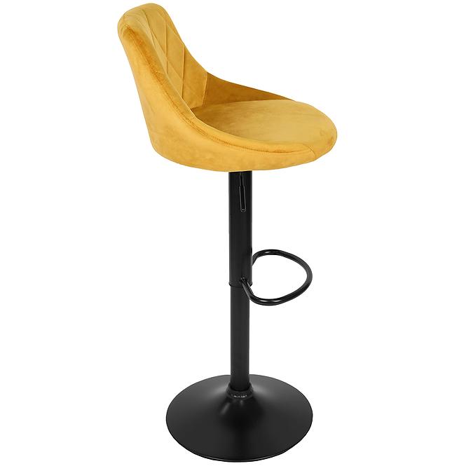 Barhocker Roma Gold/Schwarz