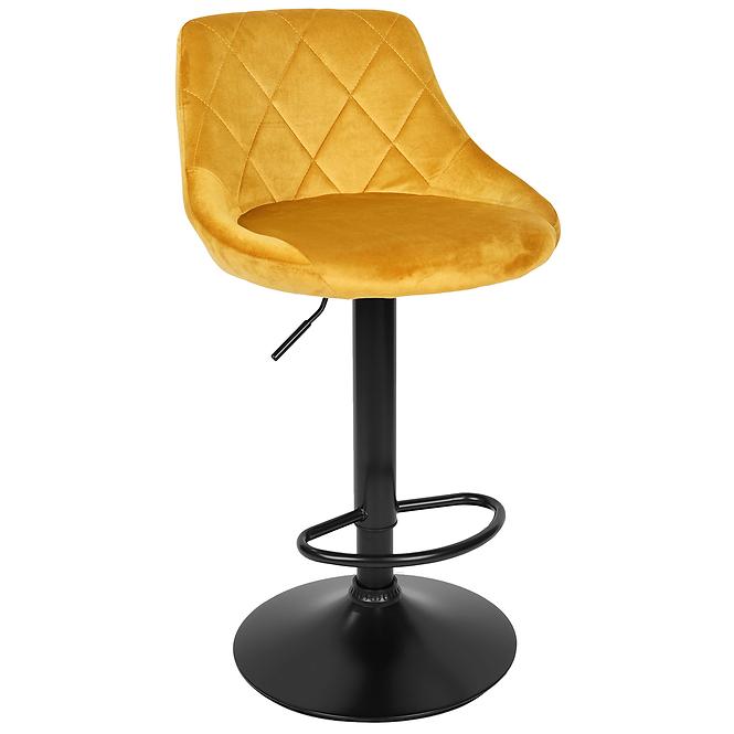 Barhocker Roma Gold/Schwarz