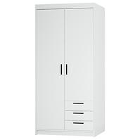 Schrank Elena 2D3S Weiß