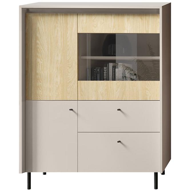 Kommode Malta MA2 3D2S Beige/Eiche