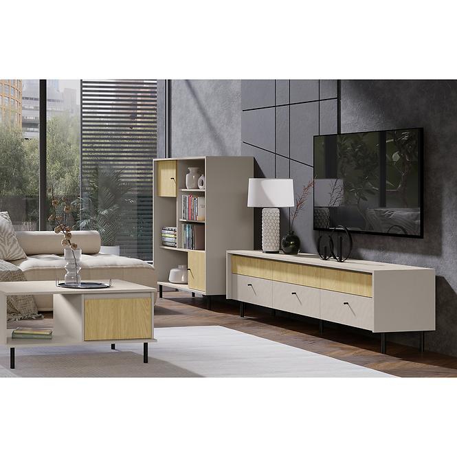 Kommode Malta MA3 2D Beige/Eiche