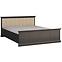 Bett Lucca L160 Schwarzer Graphit