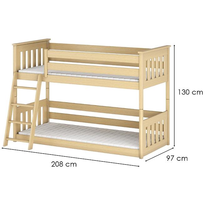 Bett Kevin 90x200 Pine