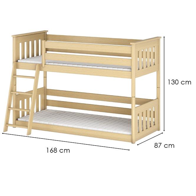 Bett Kevin 80x160 Pine