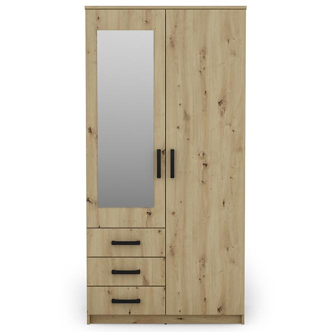 Schrank Duna 2 Artisan/Spiegel 