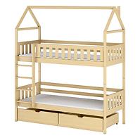 Cottage-Bett Gaja 90x200 Pine