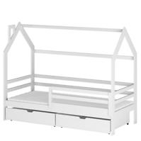 Cottage-Bett Lila 90x200 White