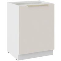 Küchenschrank Nicea 60D 1F BB Sandbeige