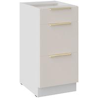 Küchenschrank Nicea  40D 3S BB Sandbeige