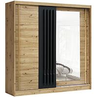 Schrank Avantgarde AV-5-200 Artisan/Lamellen Graphit