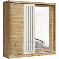 Schrank Avantgarde AV-6-200 Artisan/Lamellen Kaschmir