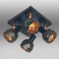 Lampe puzzle 4 AS-PUE144B black LS4