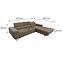 Ecksofa Lotus P Castel 20,9