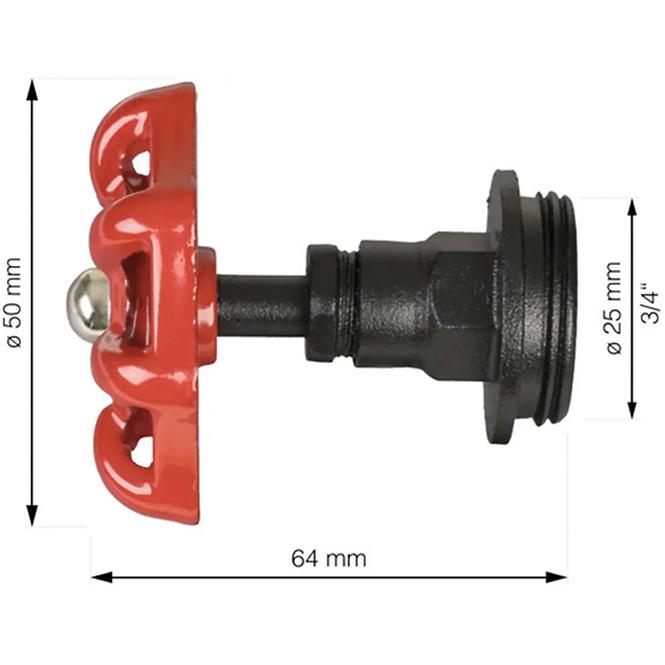 Rusticline Absperrventil RT-15