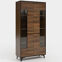 Vitrine Frida II W2D Shirin Walnut