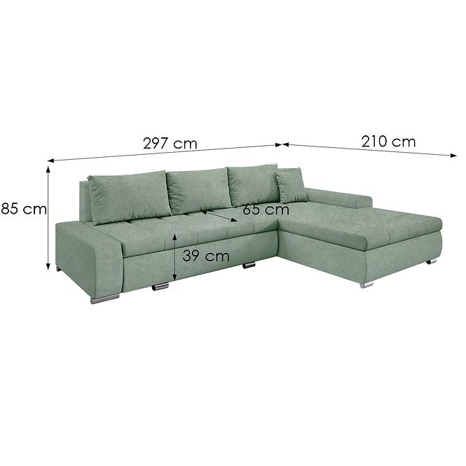 Ecksofa Toscania Cloud 33 universal