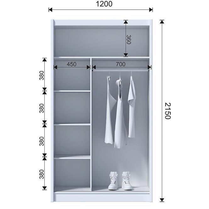 Schrank Multi 120 Sonoma