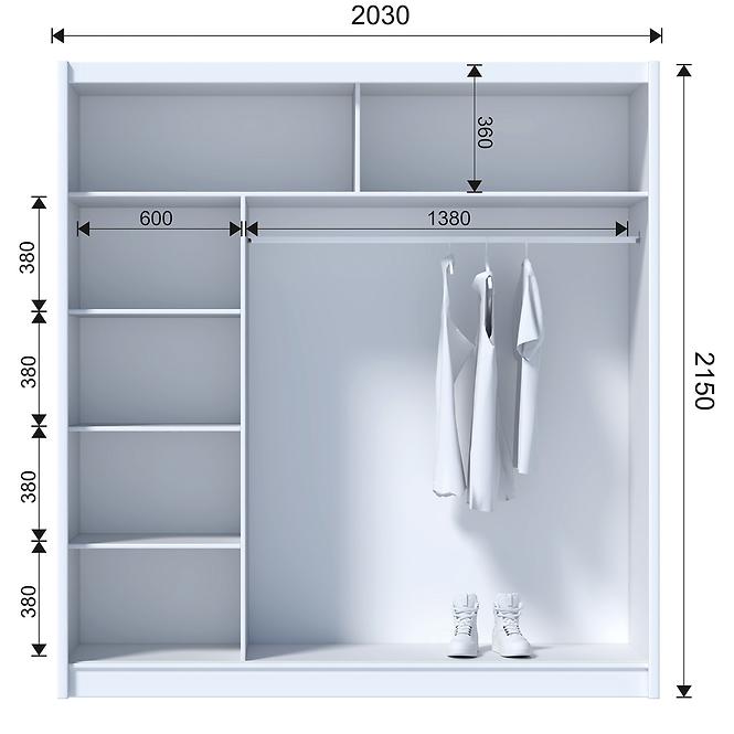 Schrank Multi 203 Sonoma