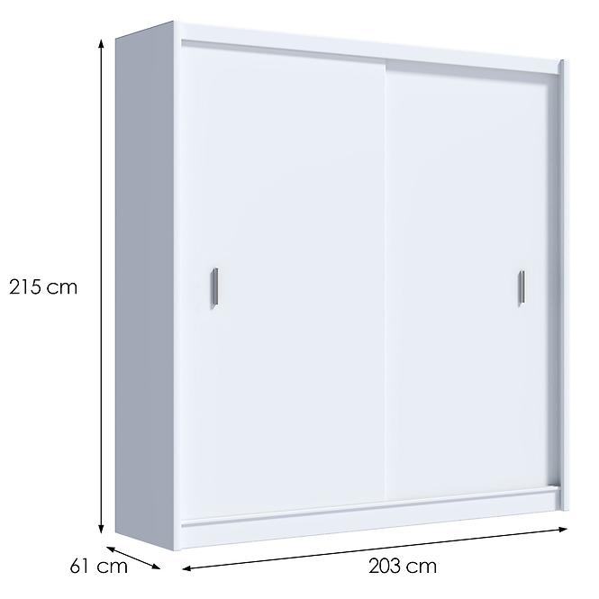 Schrank Multi 203 Weiß