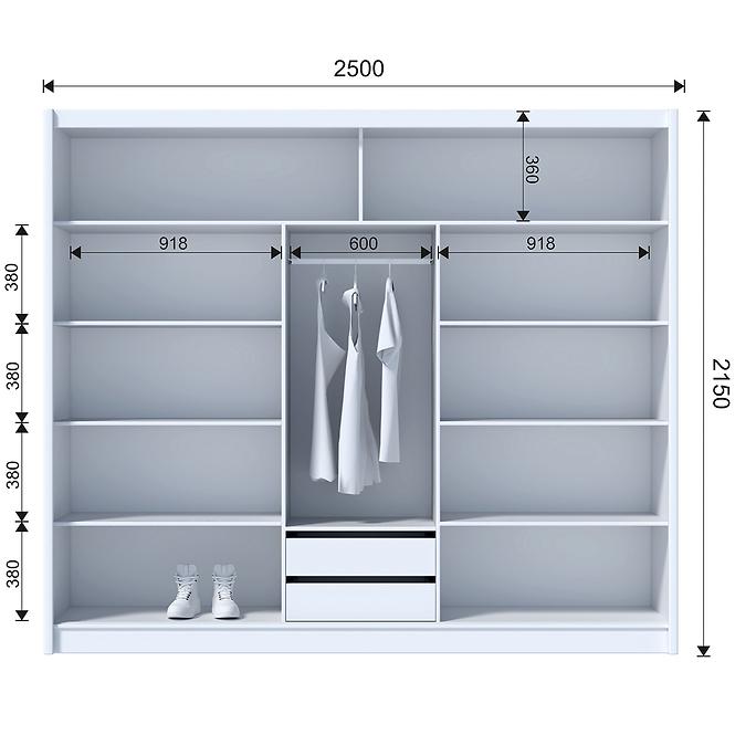 Schrank Madryt 250 Wotan