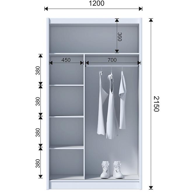 Schrank Solo 120 Sonoma